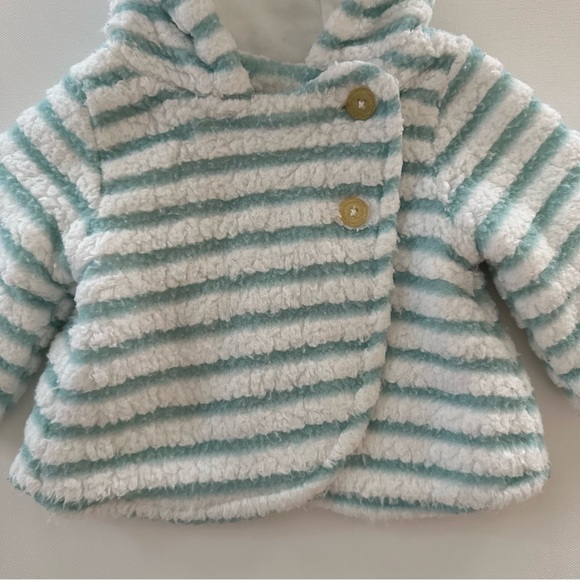 Koala Baby 0-3 Months Sherpa Hooded Jacket - Picture 3 of 6